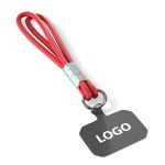 Zapestni pašček z držalom za telefon in vezenim logotipom - slika 4