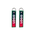 Obesek za ključe iz blaga s tiskanim logotipom - slika 10